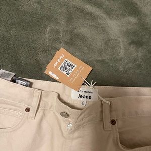 Reformation Cynthia High Rise Straigh Jeans